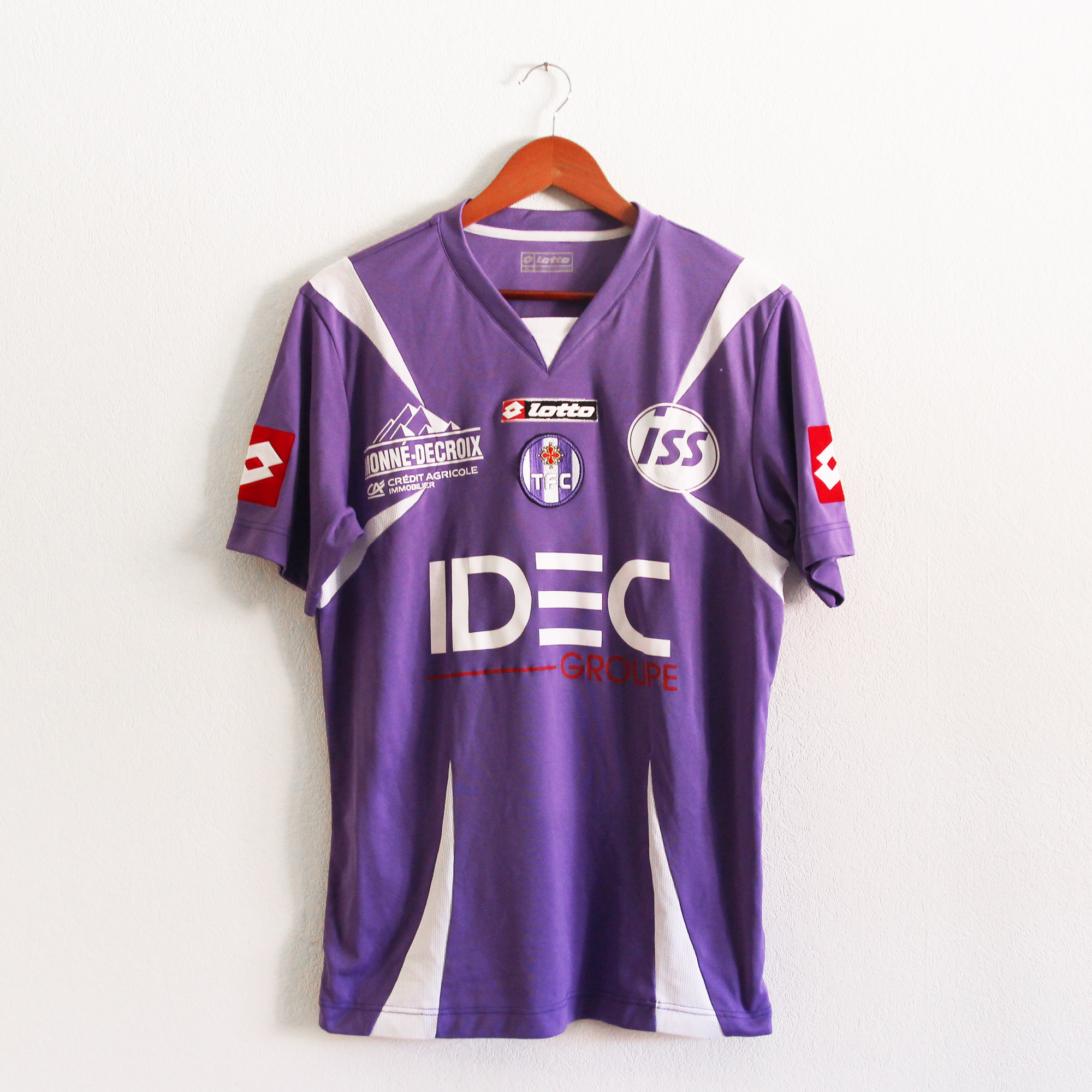 maillot retro tfc 2007 2008 violet