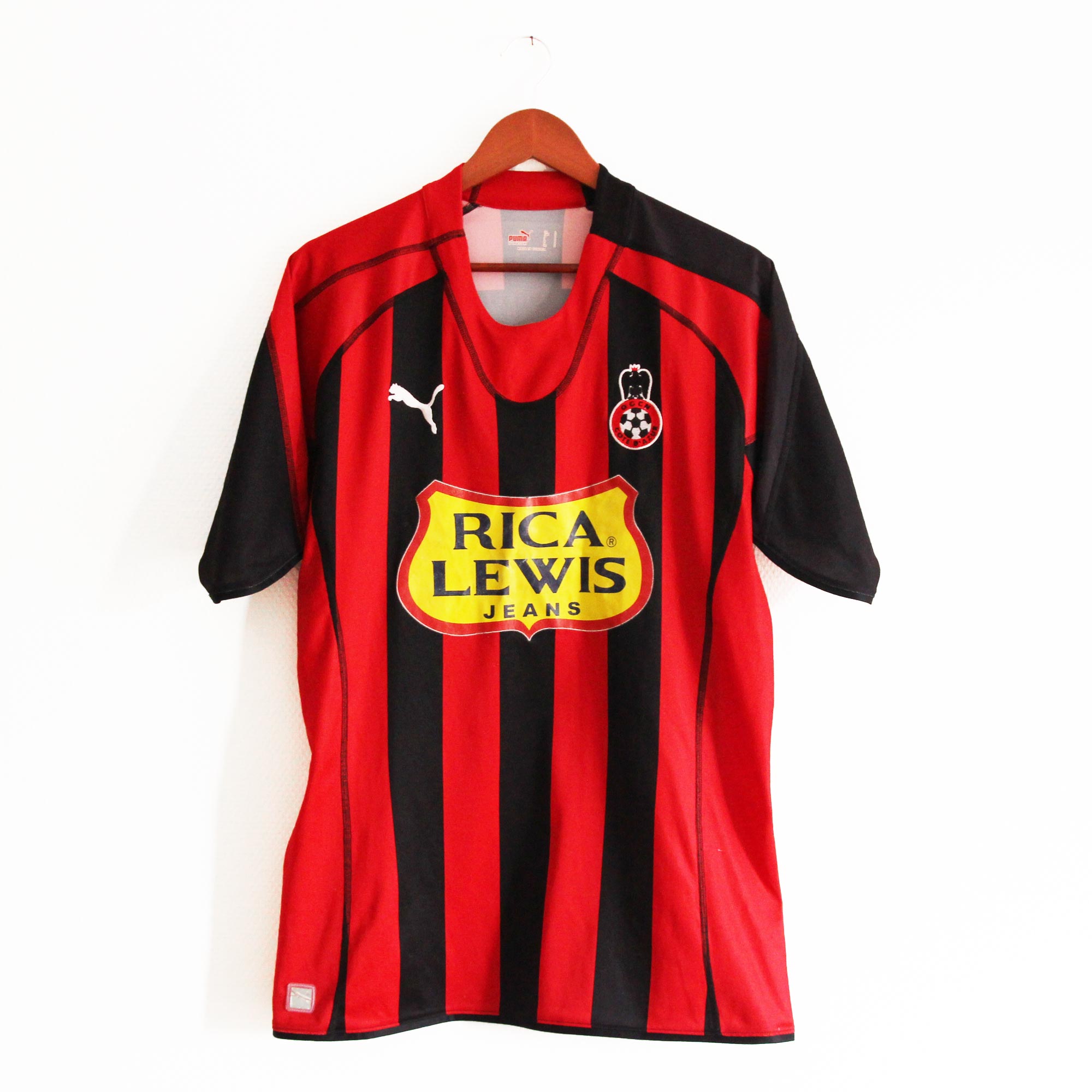 maillot nice rica lewis 2005 2006